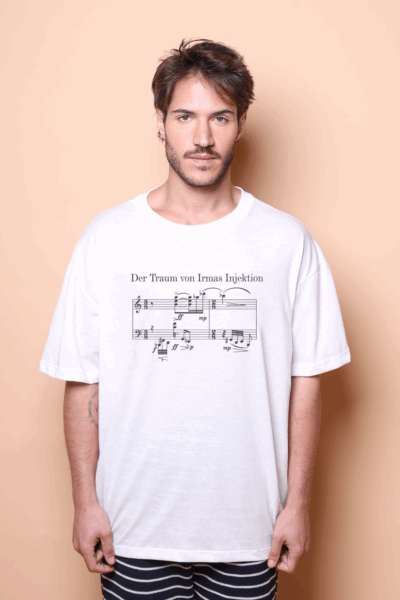 Camiseta oversize estampada Sonho de injeção de Irma