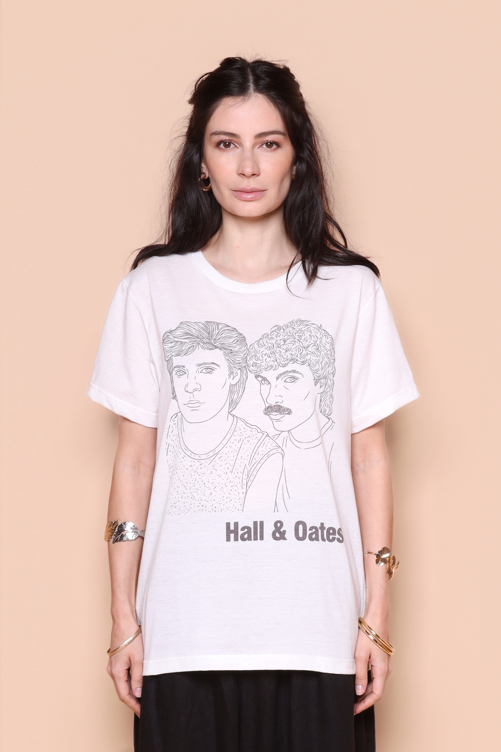 Camiseta estampada Hall & Oates