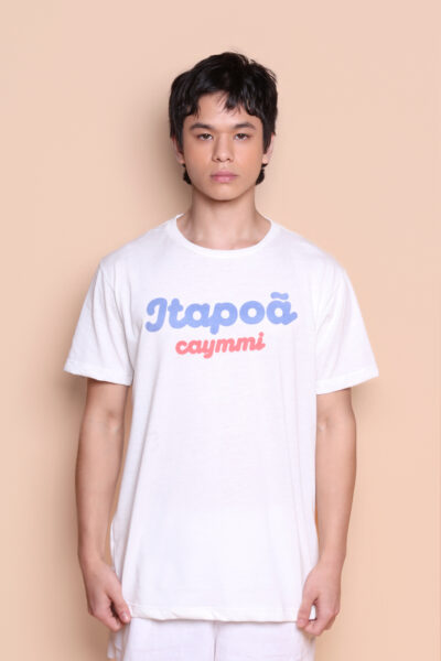 Camiseta estampada Itapoã