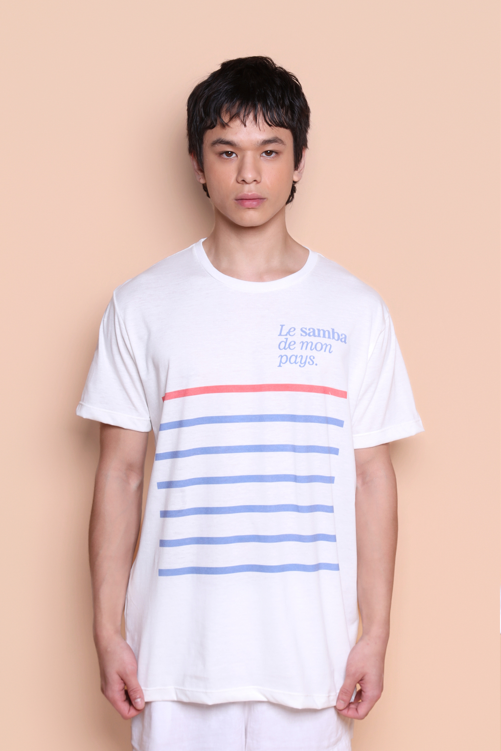 Camiseta estampada Samba da minha terra