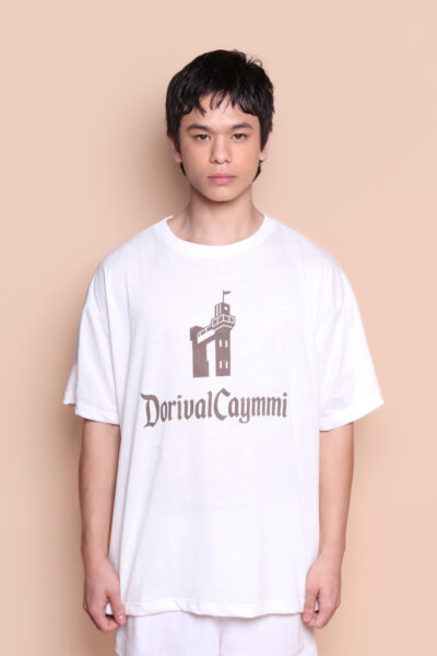 Camiseta oversize estampada Dorival Caymmi