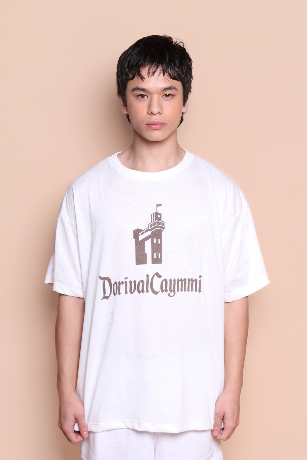 Camiseta oversize estampada Dorival Caymmi