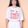 Camiseta oversize collab Reserva Imovision Tatuagem