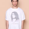 Camiseta oversize estampada Yoko Ono