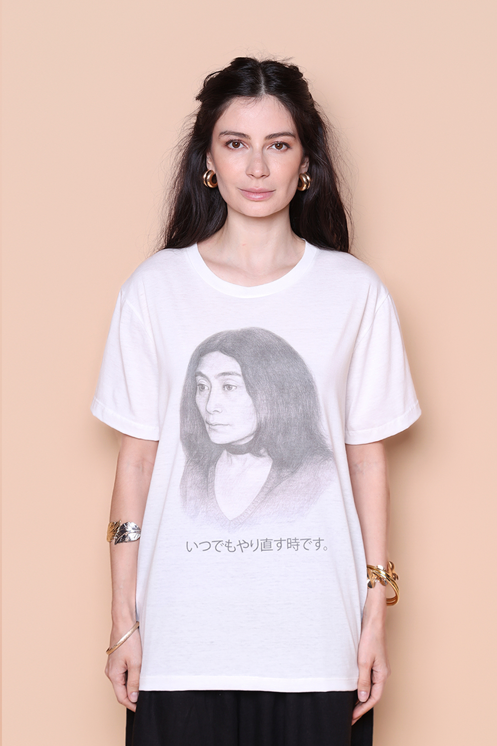 Camiseta estampada Yoko Ono