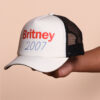 Boné trucker estampado Britney 2007