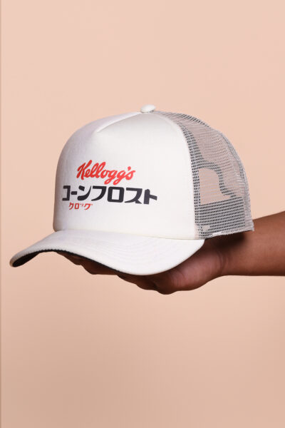 Boné trucker estampado Kellogg's