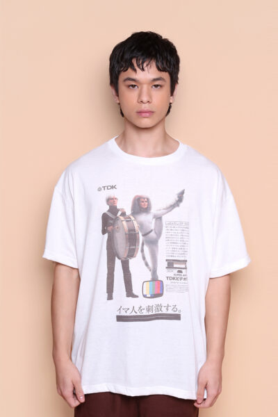 Camiseta oversize estampada TDK Super Avilyn