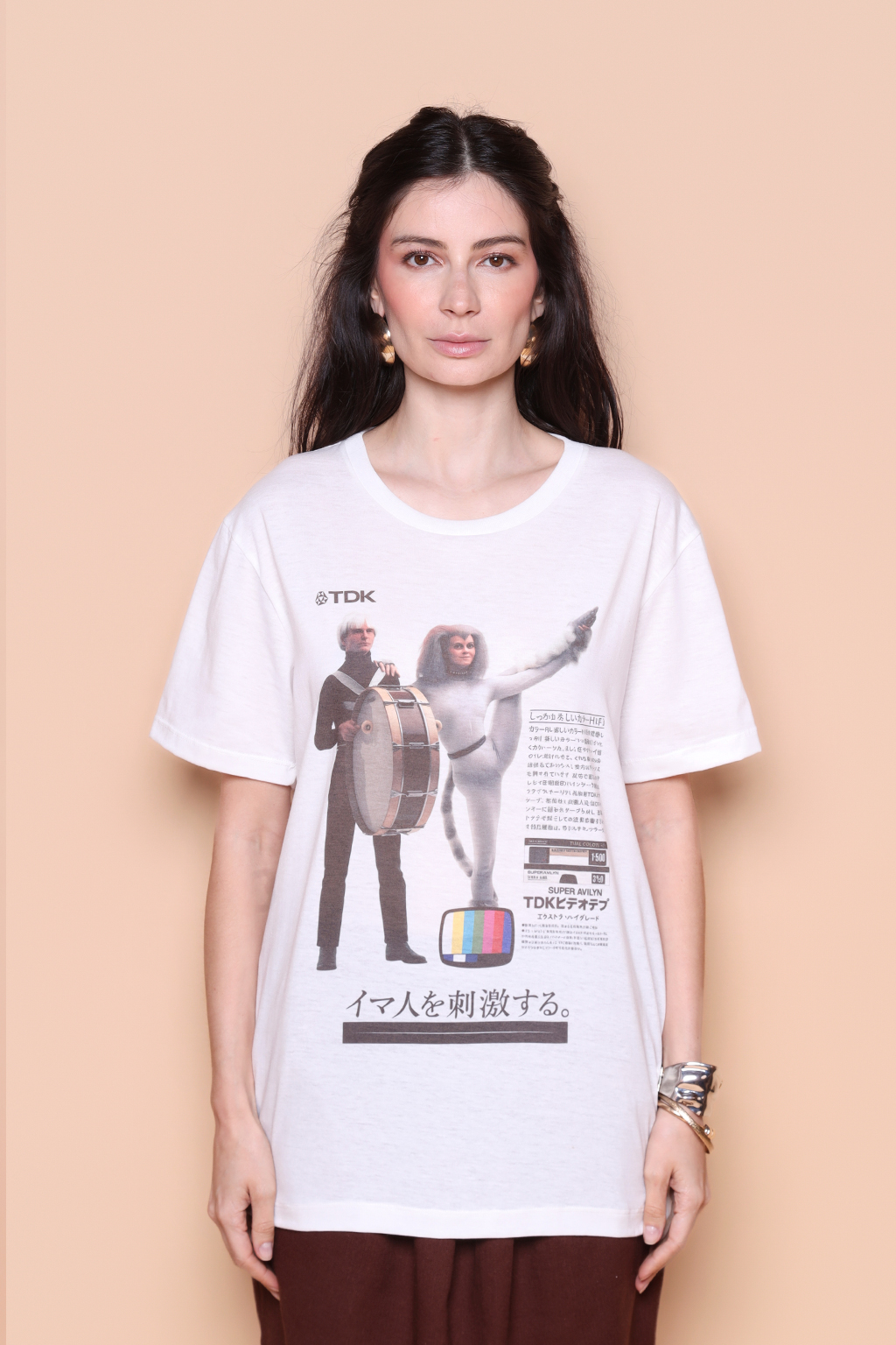 Camiseta estampada TDK Super Avilyn