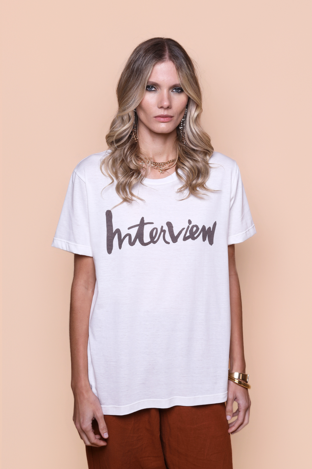 Camiseta estampada Interview