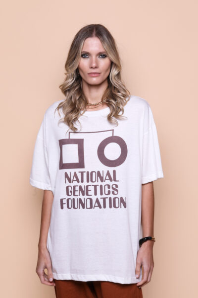 Camiseta oversize estampada NGF
