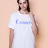 Camiseta estampada Emoriô Emoripaô