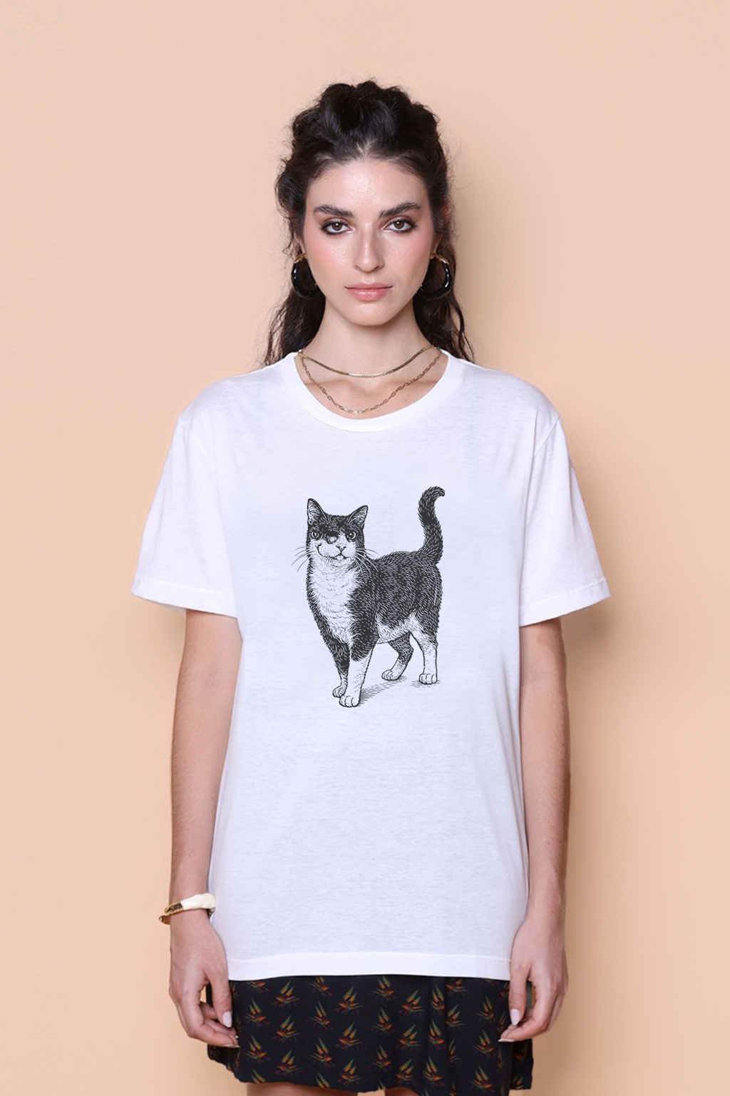 Camiseta collab O Agente Secreto Liza e Elis