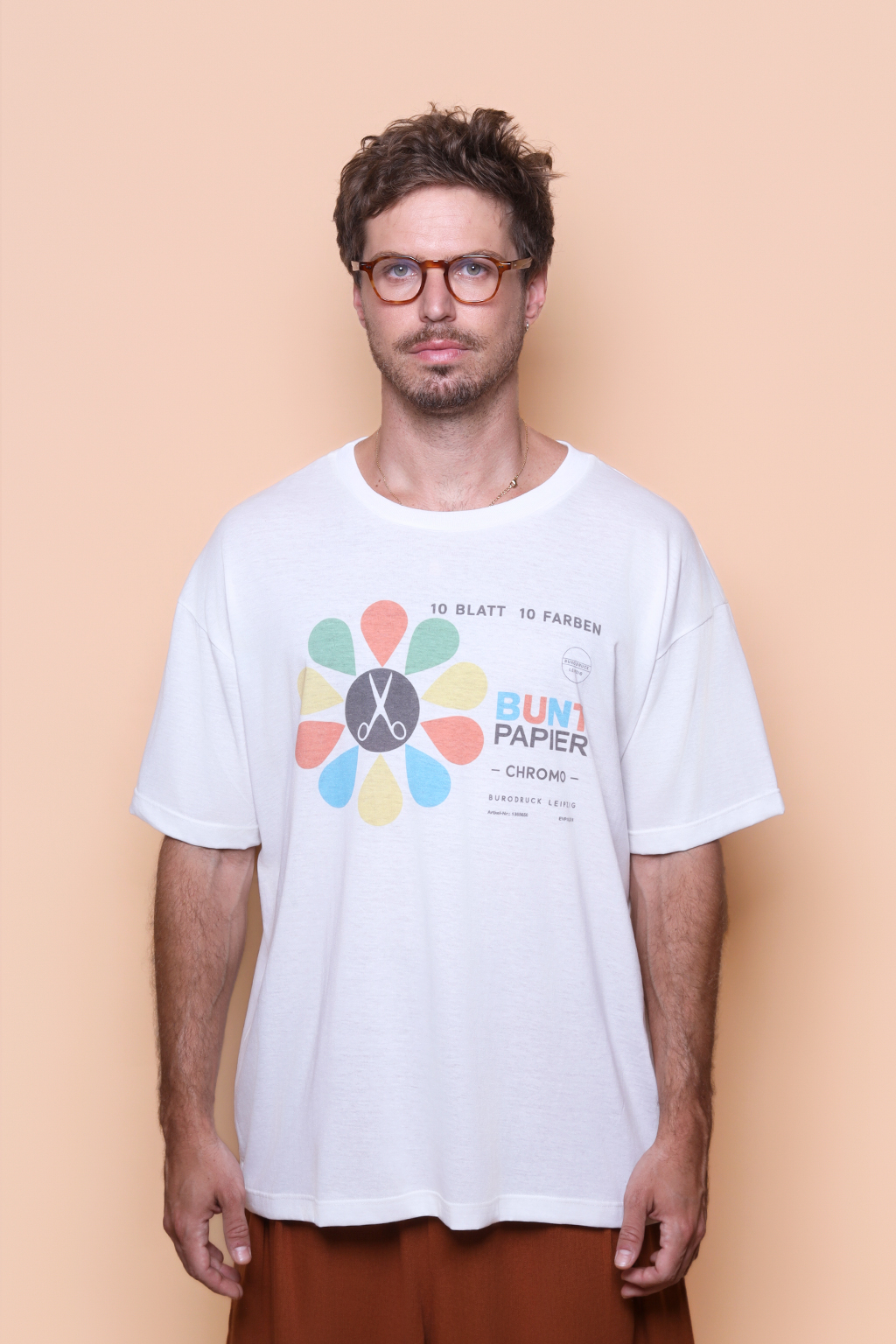 Camiseta oversize estampada Buntpapier