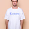 Camiseta oversize estampada Emoriô Emoripaô