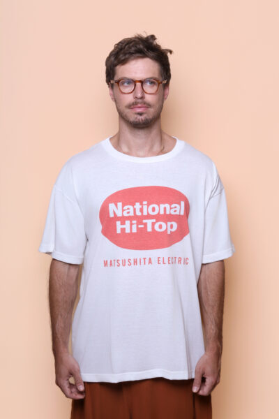 Camiseta oversize estampada National Hi-Top