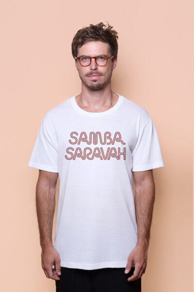 Camiseta estampada Samba Saravah