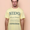 Camiseta amarela estampada Nido