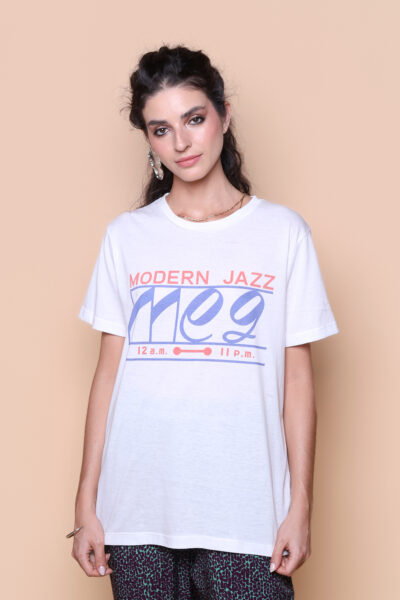 Camiseta estampada Meg