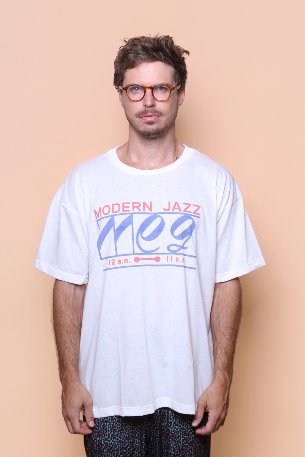 Camiseta oversize estampada Meg