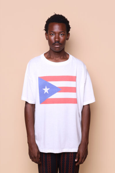 Camiseta oversize estampada Porto Rico