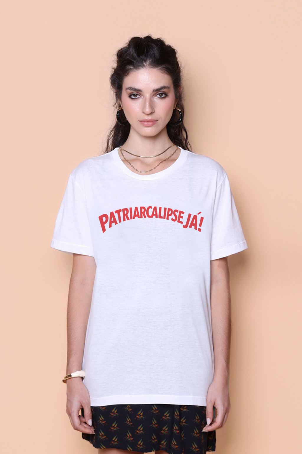Camiseta collab Paola Carosella Patriarcalipse já!