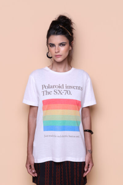 Camiseta estampada Polaroid SX-70