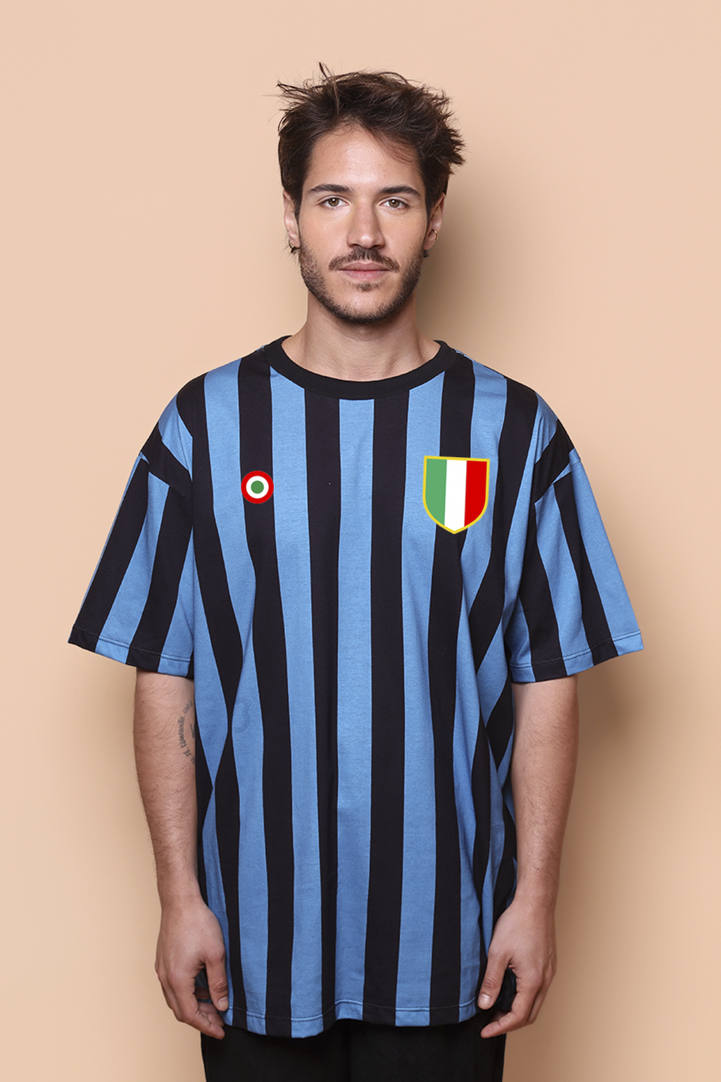 Camiseta oversize estampada Internazionale