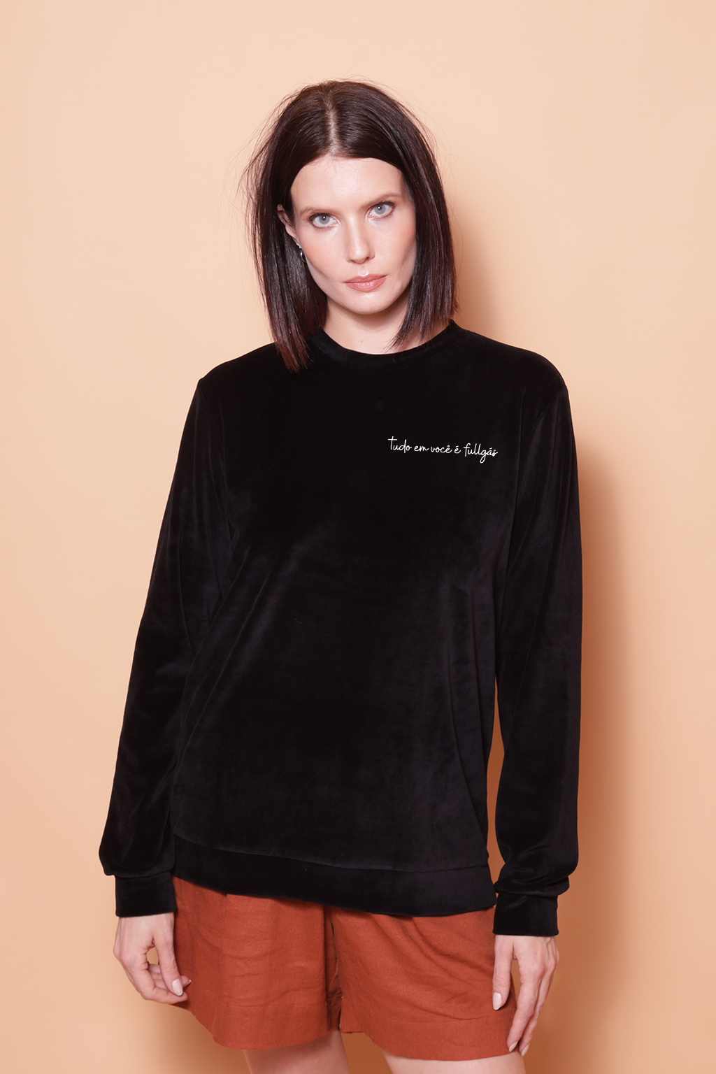 Blusão plush preto Fullgás - Imagem 3