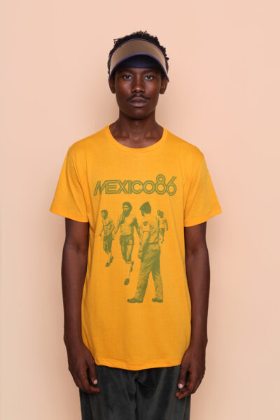 Camiseta amarela México 86