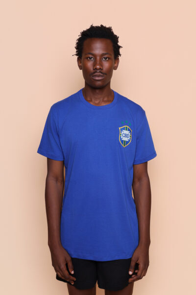 Camiseta azul Seleção de 78
