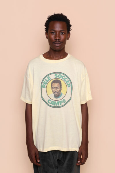 Camiseta oversize amarela Pelé Soccer Camps