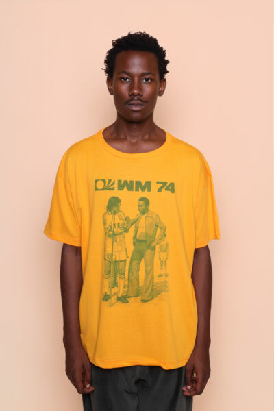 Camiseta oversize amarela Alemanha 74