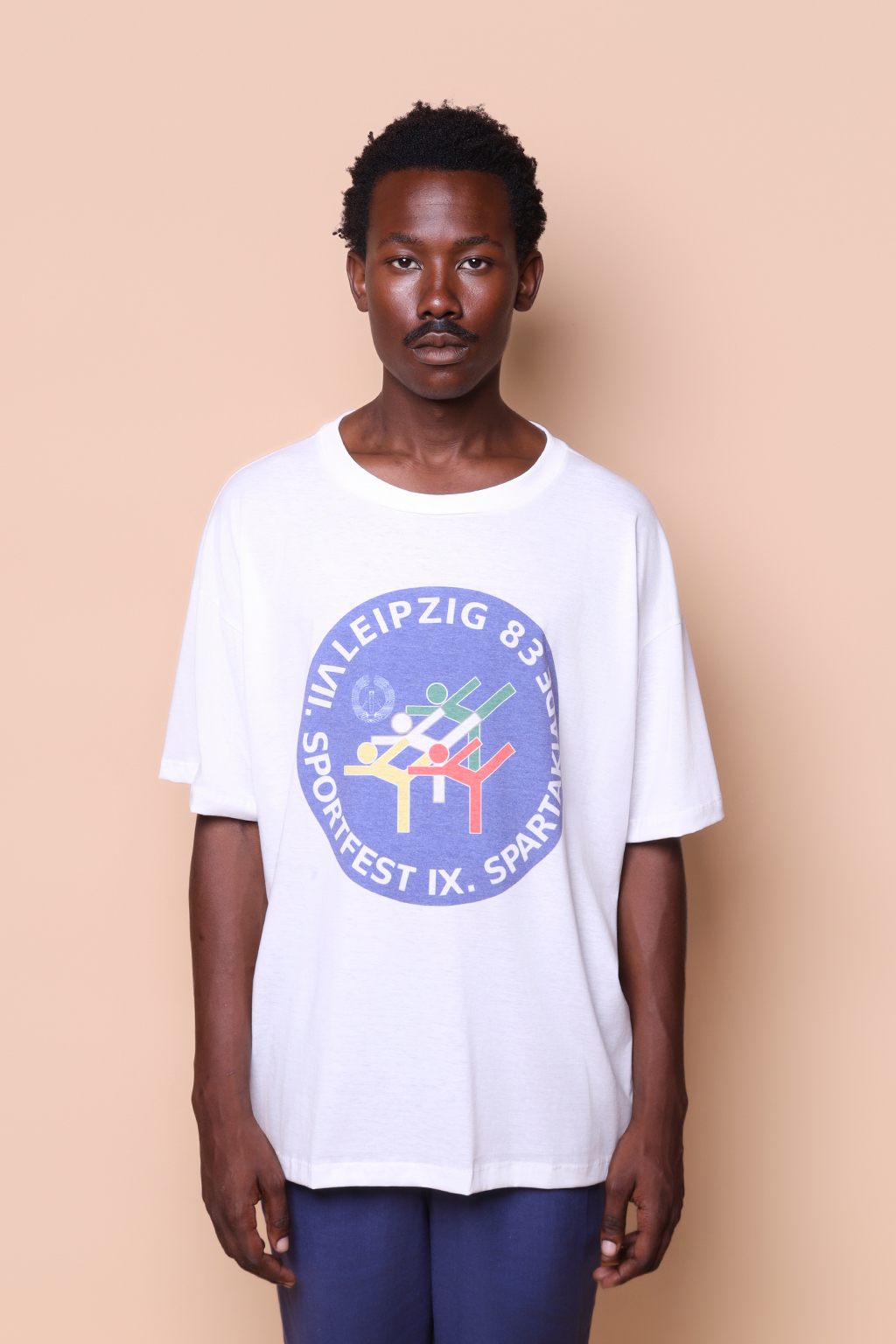 Camiseta oversize estampada Spartakiade