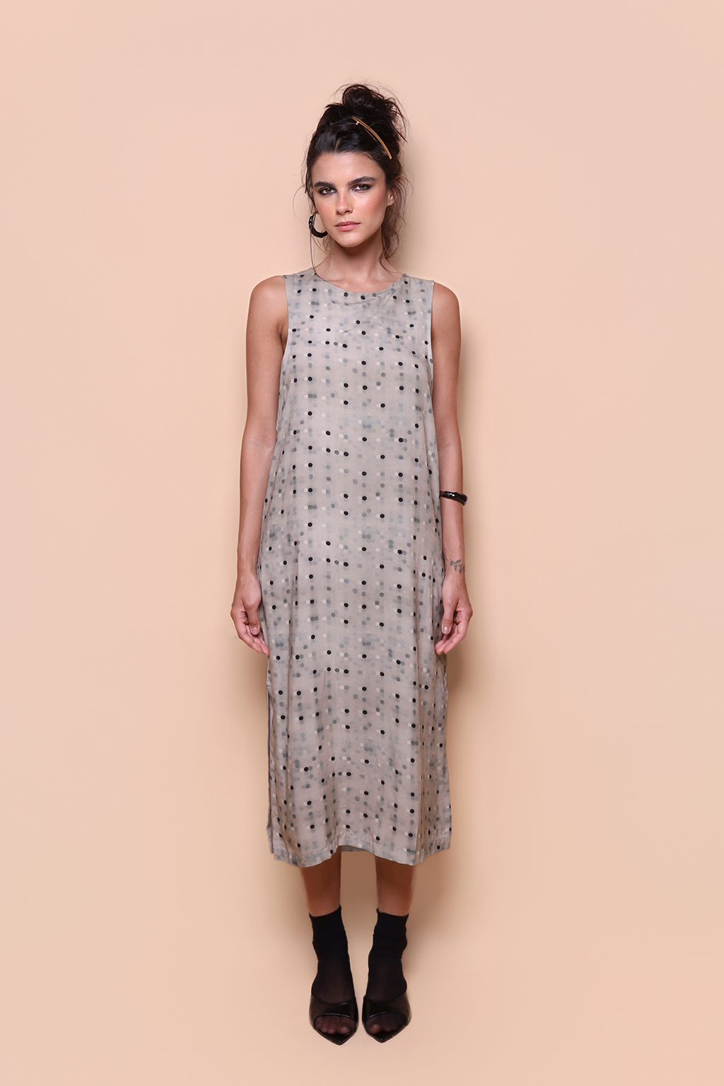 Vestido regatão Polka