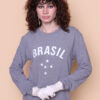 Blusão cinza Brasil