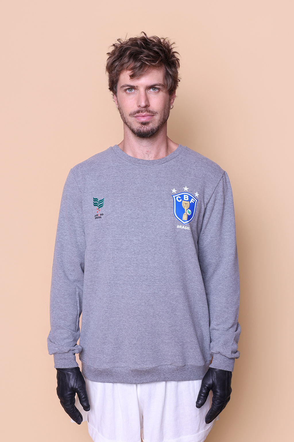 Blusão cinza Seleção de 82