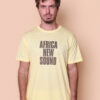 Camiseta amarela Africa New Sound