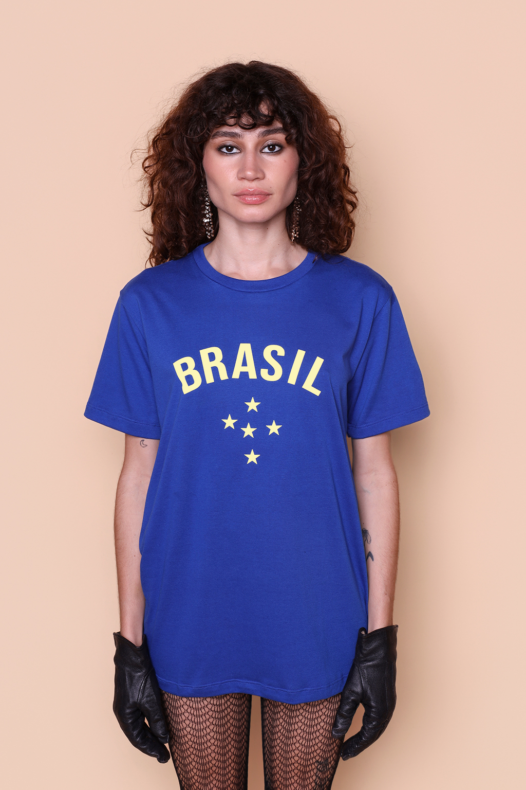 Camiseta azul Brasil