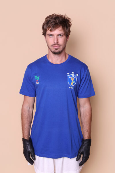 Camiseta azul Seleção de 82