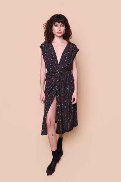Vestido acinturado Mula sem Cabeça