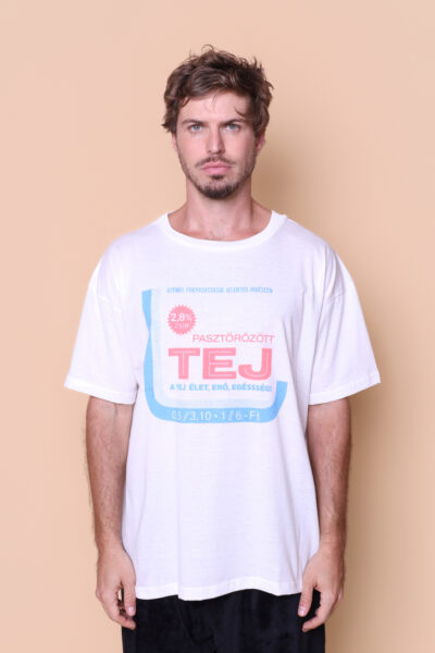 Camiseta oversize estampada TEJ