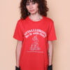 Camiseta vermelha estampada Metalllurgists