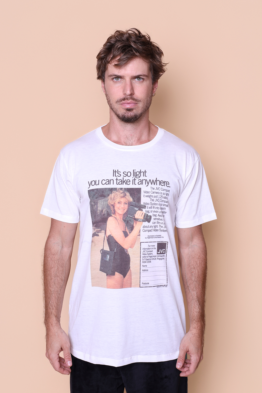 Camiseta estampada JVC
