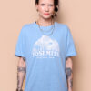 Camiseta azul estampada Yosemite