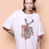 Camiseta oversize estampada Gamo
