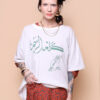 Camiseta oversize estampada Paleta