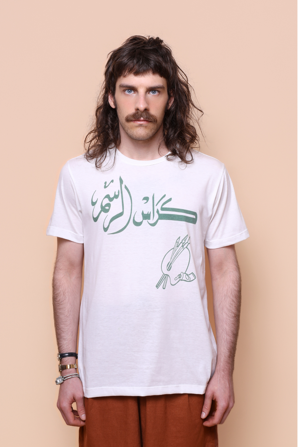 Camiseta estampada Paleta