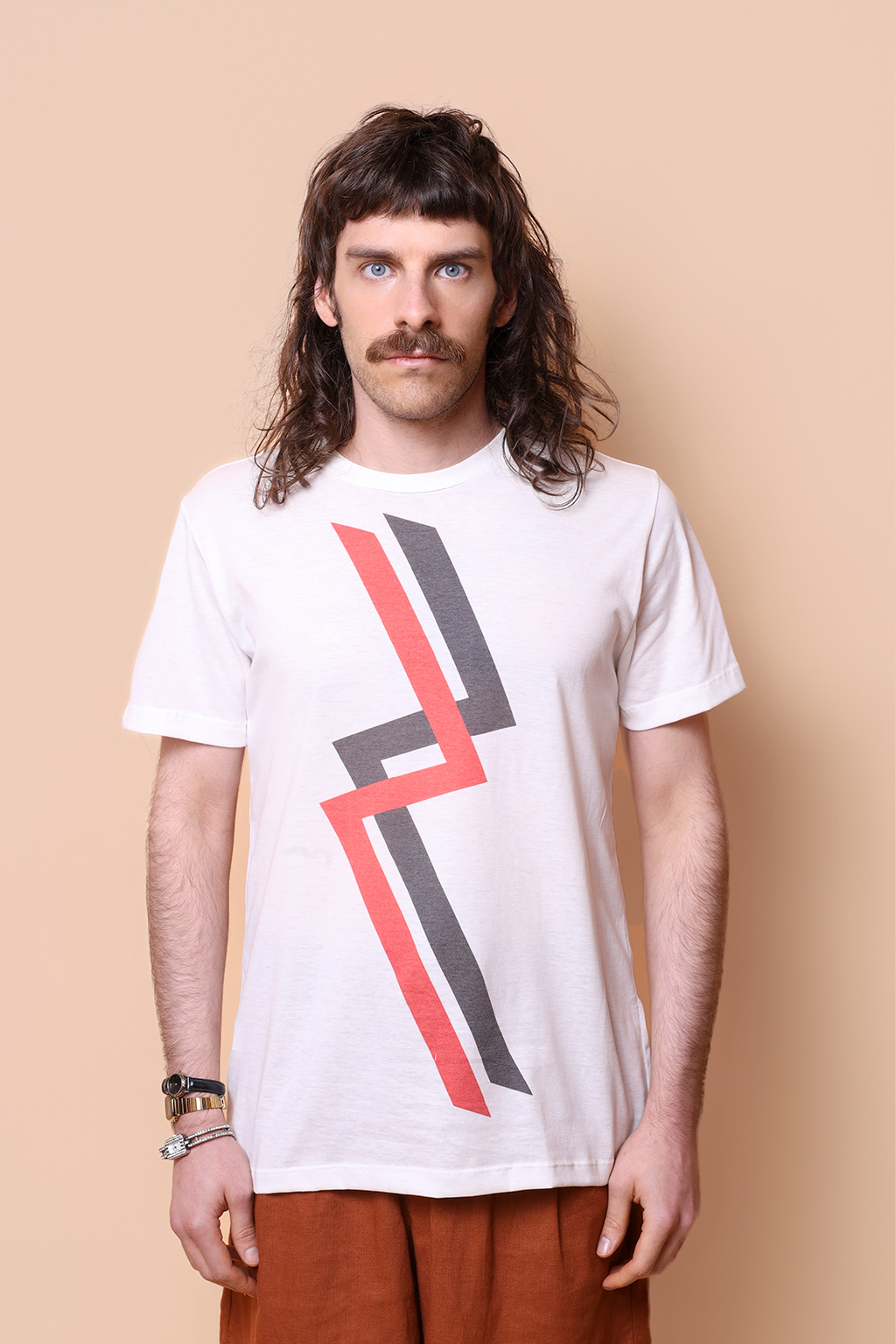 Camiseta estampada Raios