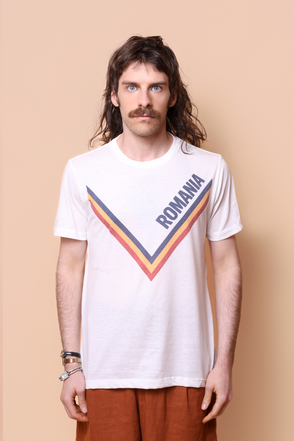 Camiseta estampada Romania